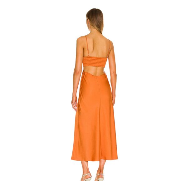 A.L.C. Blakely Dress Orange NWT - Picture 4 of 4